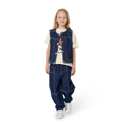CAMISETA DE MANGA CORTA KENZO KIDS UNISEXO