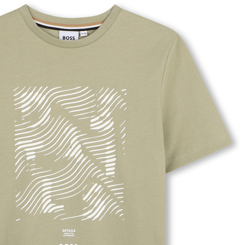 Camiseta de mangas cortas BOSS 
                        NI&Ntilde;O