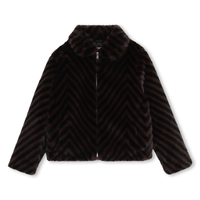 Chaqueta de lana polar suave LANVIN NI&Ntilde;A