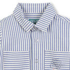 Camisa de algod&oacute;n a rayas KENZO KIDS 
                    NI&Ntilde;O