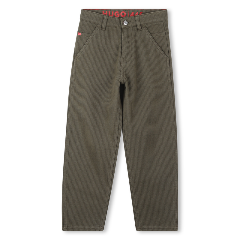 Pantalón de pana HUGO 
                        NIÑO