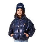 Chaqueta acolchada con capucha HUGO 
                    NI&Ntilde;A