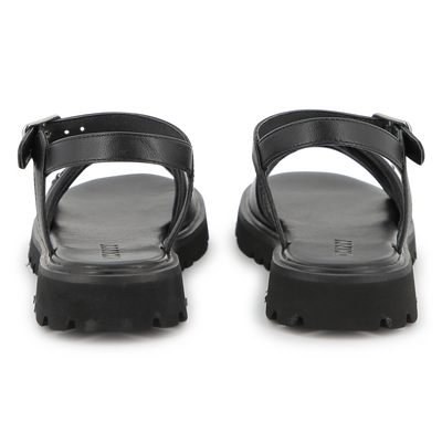 SANDALIAS DE PIEL DE CORDERO DKNY NI&Ntilde;A