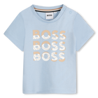 Camiseta de manga corta, AZUL PERSA, hi-res