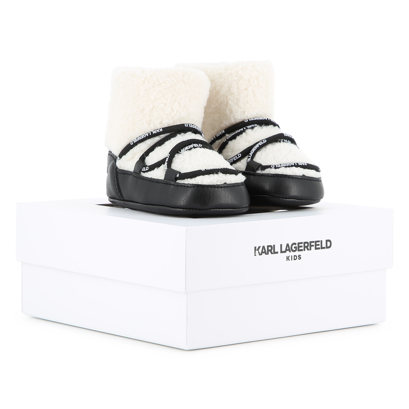 Botines KARL LAGERFELD KIDS 
                        NI&Ntilde;O