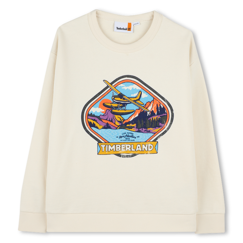 Sudadera de mulet&oacute;n TIMBERLAND 
                        NI&Ntilde;O