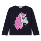 Camiseta de manga larga, MARINO, hi-res