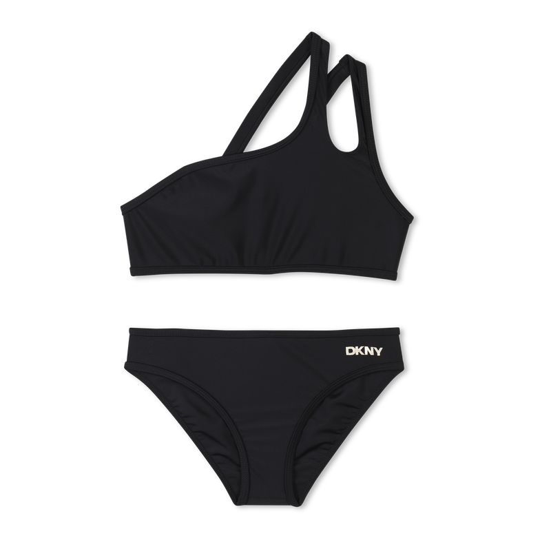 Bikini con tirantes fantas&iacute;a DKNY 
                        NI&Ntilde;A