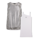 Vestido manga corta DKNY 
                    NI&Ntilde;A