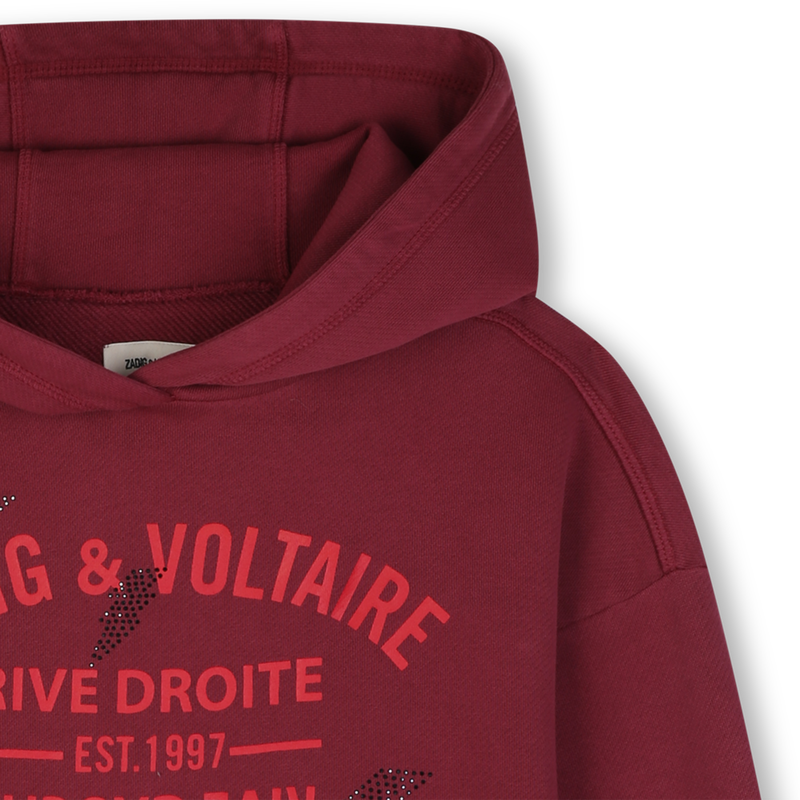 Sudadera con capucha ZADIG & VOLTAIRE 
                        NI&Ntilde;A