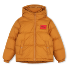 Chaqueta acolchada con capucha HUGO 
                    NI&Ntilde;O