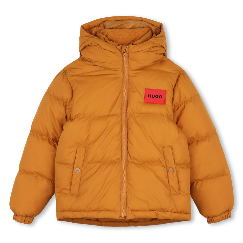 Chaqueta acolchada con capucha HUGO 
                        NI&Ntilde;O