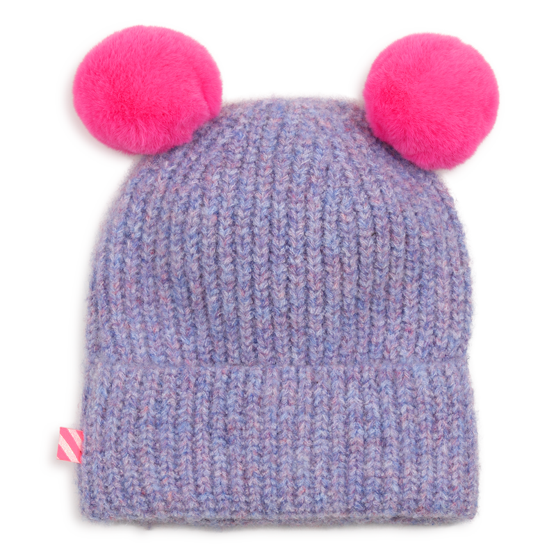 Gorro con pompones dobles BILLIEBLUSH 
                        NI&Ntilde;A