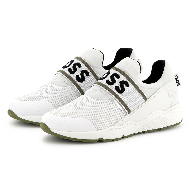 Zapatillas bajas el&aacute;sticas BOSS 
                        NI&Ntilde;O