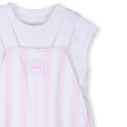 Conjunto mono + camiseta BOSS 
                    NI&Ntilde;A