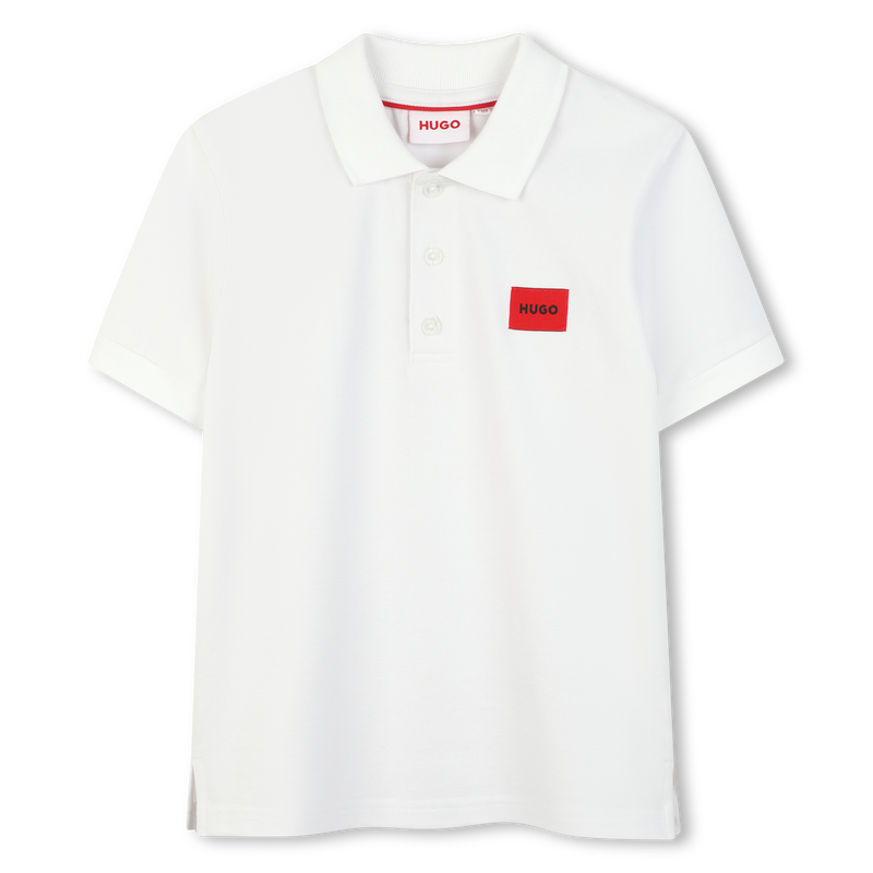 Polo de manga corta HUGO 
                        NI&Ntilde;O