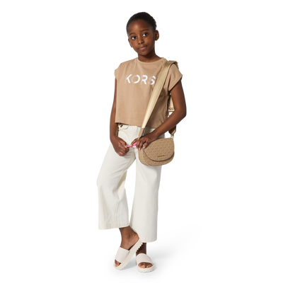 PANTALONES DE CINTURA AJUSTABLE MICHAEL KORS NI&Ntilde;A