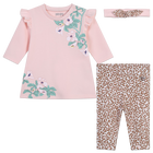 Vestido, leggings y diadema KENZO KIDS 
                    NI&Ntilde;A
