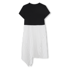 Vestido de ceremonia bimateria DKNY 
                    NI&Ntilde;A