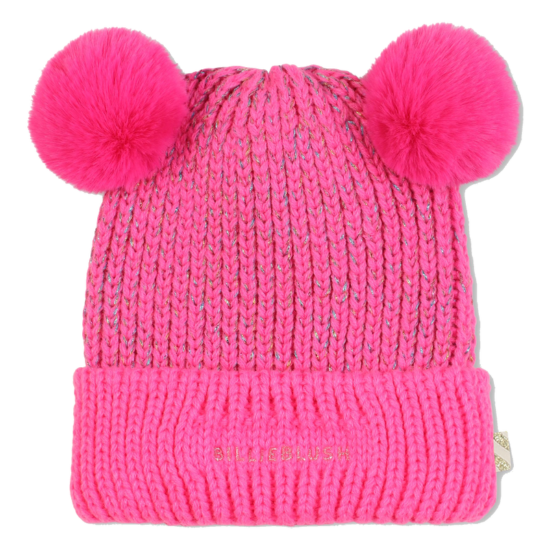 Gorro de pomp&oacute;n doble BILLIEBLUSH 
                        NI&Ntilde;A