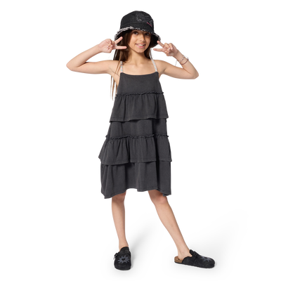 Vestido de tirantes con volantes BILLIEBLUSH NI&Ntilde;A