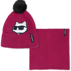 Conjunto de gorro + calentador de cuello KARL LAGERFELD KIDS 
                    NI&Ntilde;A