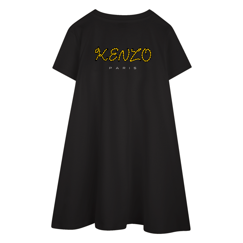 Vestido con insignia bordada KENZO KIDS 
                        NI&Ntilde;A