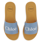 Chanclas de piel de oveja CHLOE 
                    NI&Ntilde;A