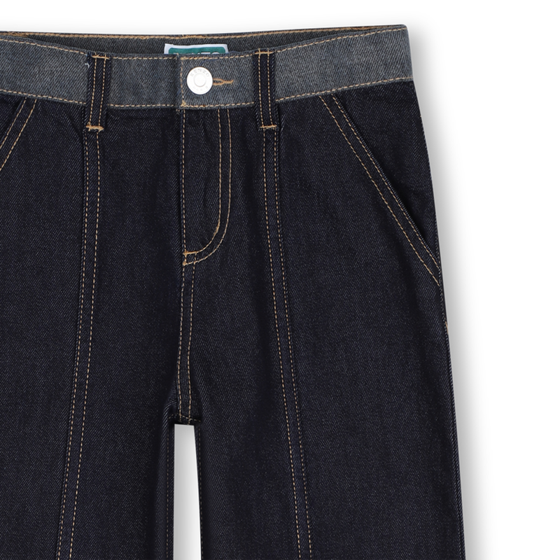Pantal&oacute;n de denim KENZO KIDS 
                        NI&Ntilde;A