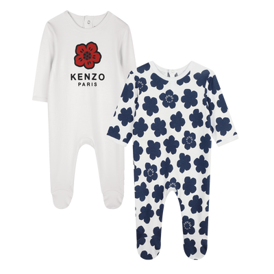 Pack de 2 pijamas de algod&oacute;n KENZO KIDS UNISEXO