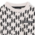 Sudadera de forro polar KARL LAGERFELD KIDS 
                    NI&Ntilde;O