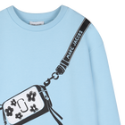 Sudadera fleece MARC JACOBS 
                    NI&Ntilde;A