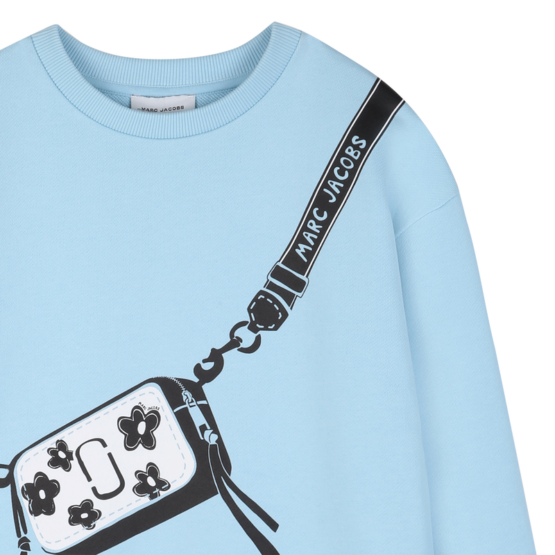 SUDADERA FLEECE MARC JACOBS 
                        NI&Ntilde;A