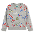 Su&eacute;ter de mulet&oacute;n estampado KENZO KIDS 
                    NI&Ntilde;O