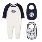 Pijama estampado y dos baberos TIMBERLAND 
                    NI&Ntilde;O