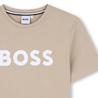 Camiseta manga corta y algod&oacute;n BOSS 
                    NI&Ntilde;O