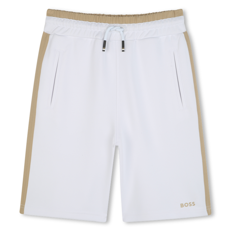 Bermudas con bandas laterales BOSS 
                        NI&Ntilde;O