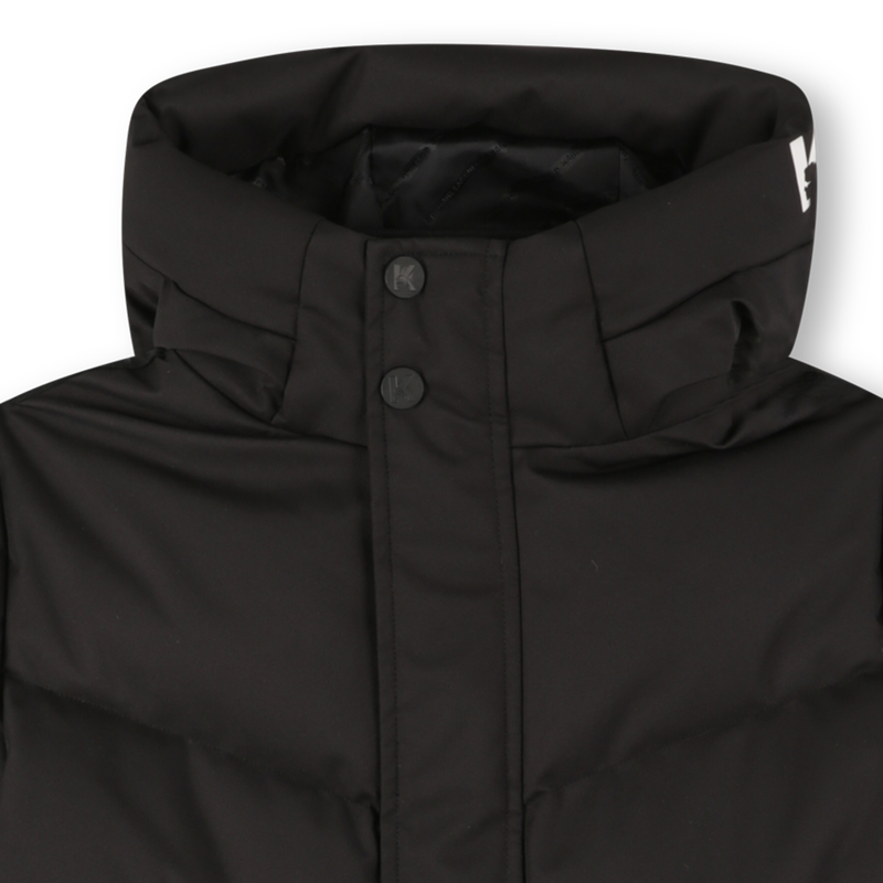 Plumífero con capucha KARL LARGERFELD KIDS 
                        NIÑO