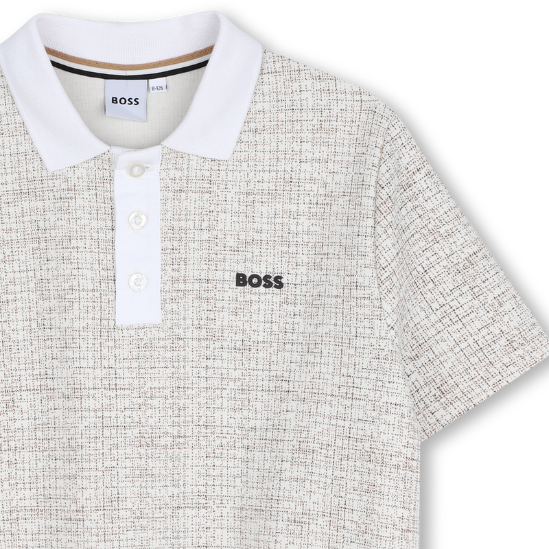 Polo de manga corta BOSS 
                        NI&Ntilde;O