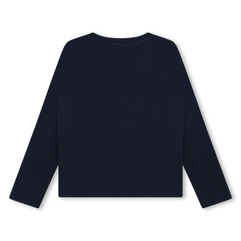 Camiseta manga larga y algod&oacute;n MICHAEL KORS 
                        NI&Ntilde;A