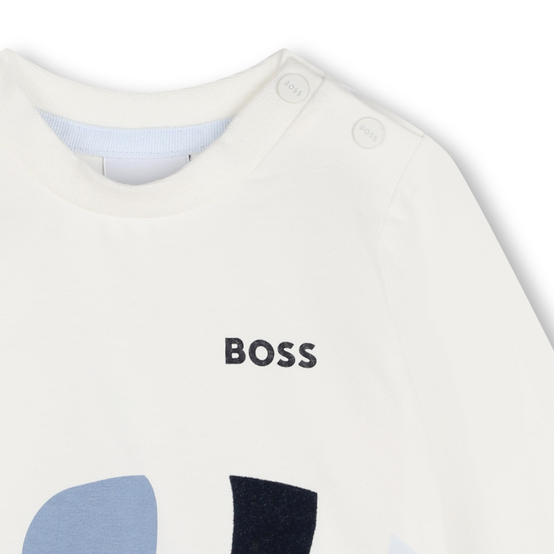 Camiseta con estampado panda BOSS 
                        NI&Ntilde;O