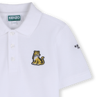Polo con insignia y bordado KENZO KIDS 
                    UNISEXO