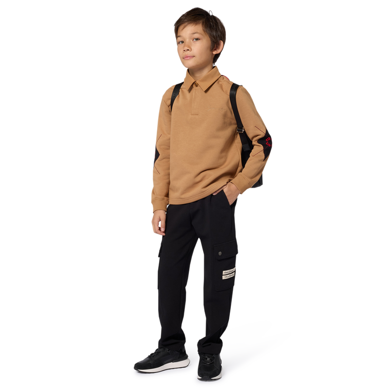 Polo de manga larga GIVENCHY 
                        NI&Ntilde;O