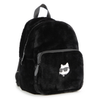 Mochila peque&ntilde;a de vell&oacute;n esponjoso KARL LAGERFELD KIDS 
                    NI&Ntilde;A