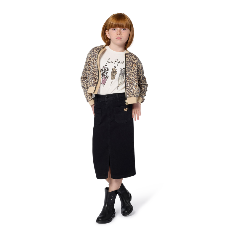 Falda midi denim SONIA RYKIEL 
                        NI&Ntilde;A