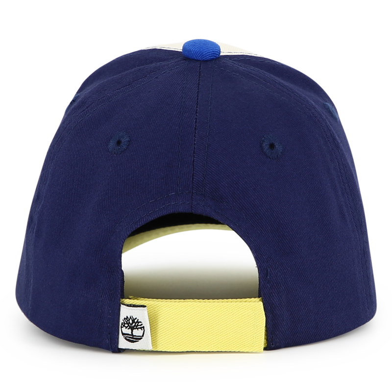 Gorra tricolor con velcro TIMBERLAND 
                        NI&Ntilde;O