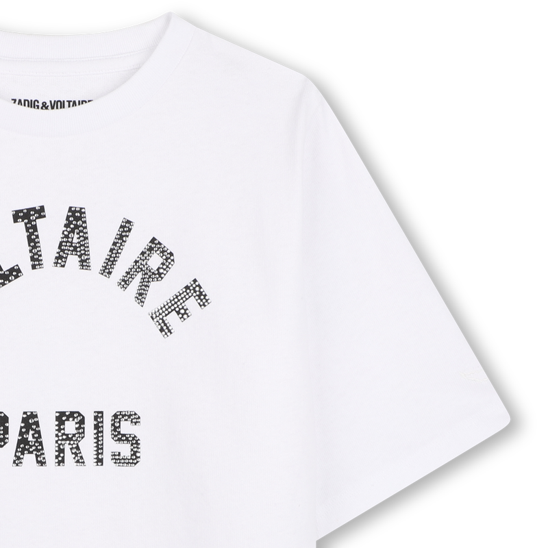 Camiseta de mangas cortas ZADIG & VOLTAIRE 
                        NI&Ntilde;A
