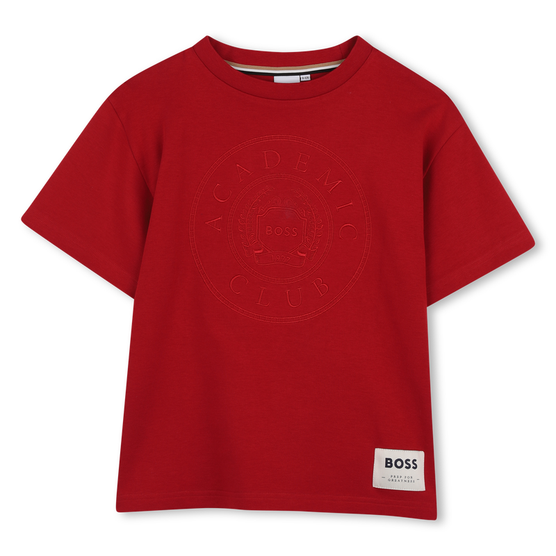 Camiseta de mangas cortas BOSS 
                        NI&Ntilde;O