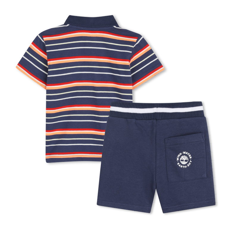 CONJUNTO DE CAMISETA Y PANTAL&Oacute;N CORTO TIMBERLAND 
                        NI&Ntilde;O
