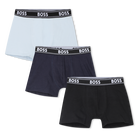 Pack de 3 calzoncillos b&oacute;xer de jersey BOSS 
                    NI&Ntilde;O